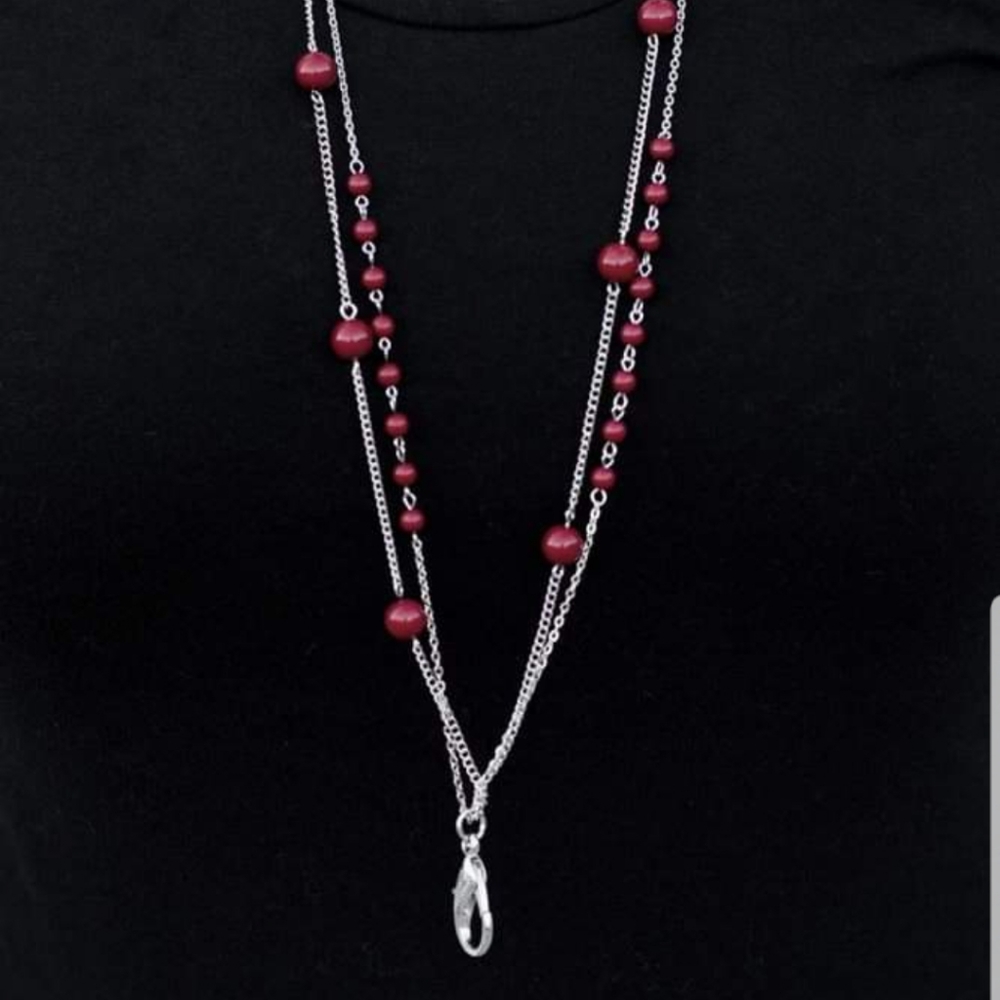 5 for $30 ~~ Paparazzi FIERCELY FABULOUS Necklace Lanyard Earrings